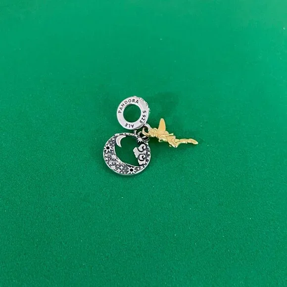 Pandora Disney Tinker Bell Celestial Night Dangle Charm - Picture 3 of 5
